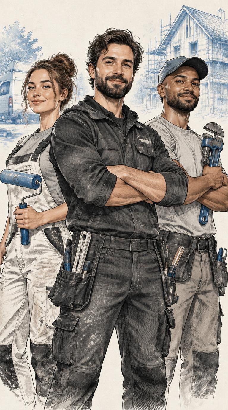 Illustration einer fiktiven Stellenanzeige