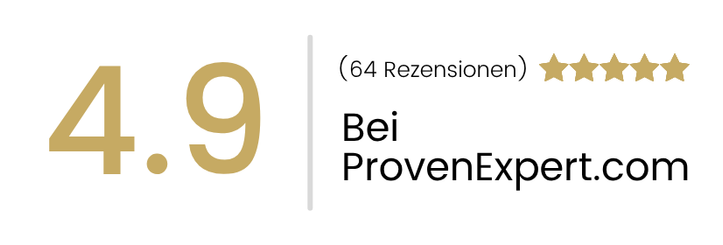 ProvenExpert 4,8 von 5