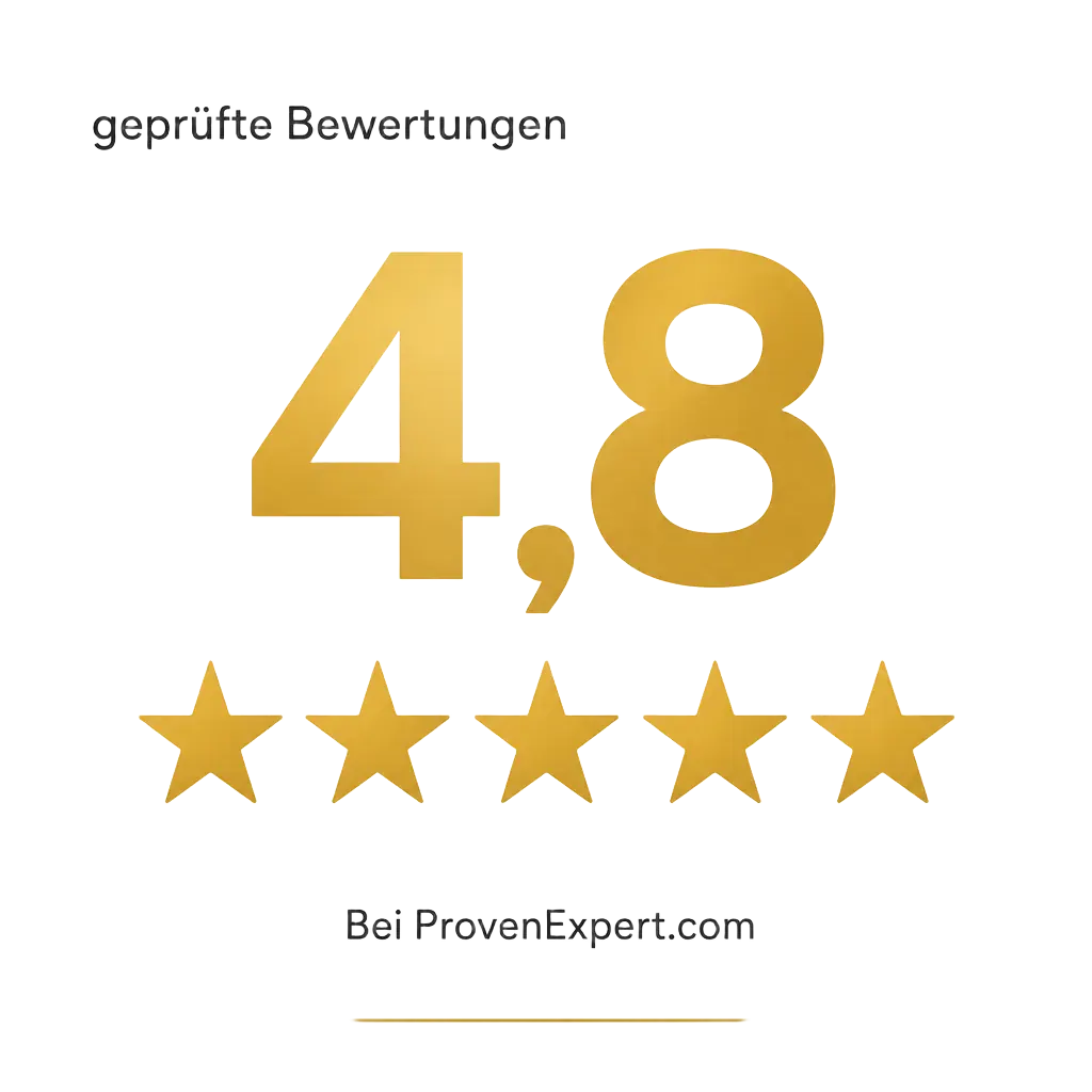 ProvenExpert 4,8 / 5