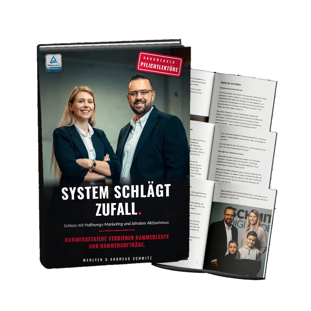 Buch-Cover: System schlägt Zufall — von Marleen und Andreas Schmitz